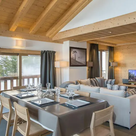 Lägenhet Duplex De Charme 4 Avec Wifi Et Parking A Moriond - Fr-1-563-4 Courchevel