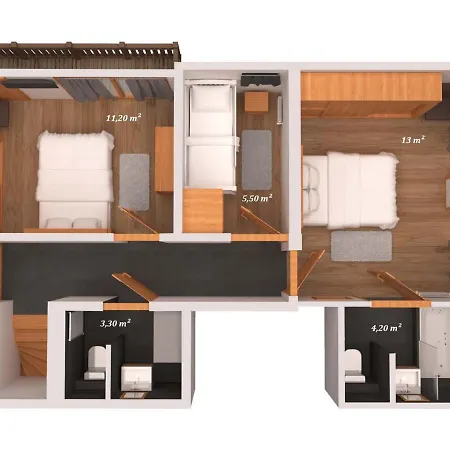 1650, 5 Pièces, 8 Personnes - Fr-1-563-4 Appartement